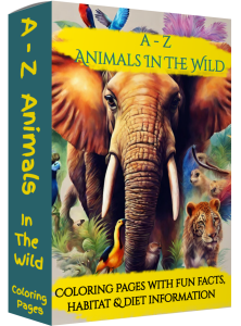 A - Z Animals in the Wild Coloring Pages