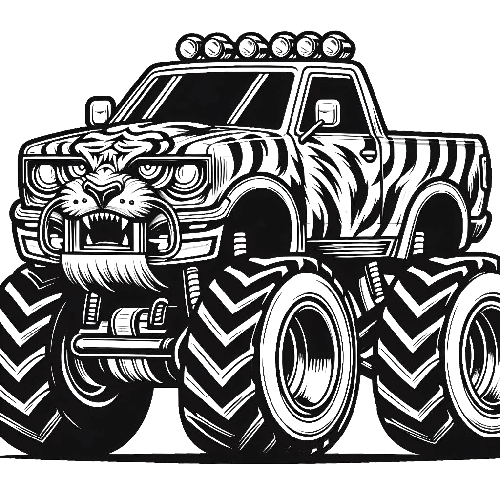 Monster Truck Coloring Page (15)