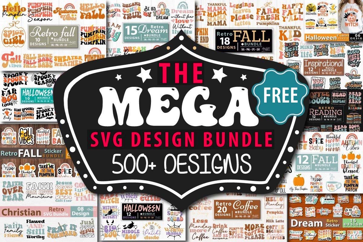 The Mega SVG Bundle